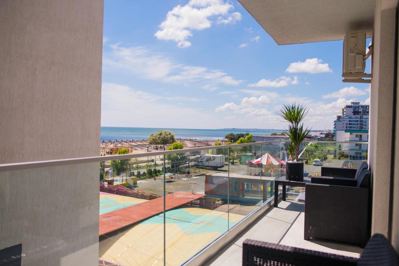 Golden Shell Apartment Mamaia Nord Năvodari Buitenkant foto